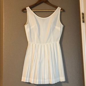 Vintage white dress and shorts